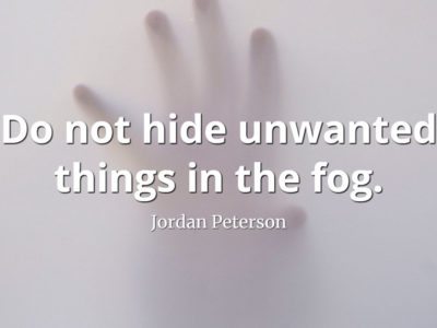 jordan-peterson-quote-Do-not-hide-unwanted-things-in-the-fog