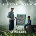 Albert Einstein quote Love is a better teacher than duty.
