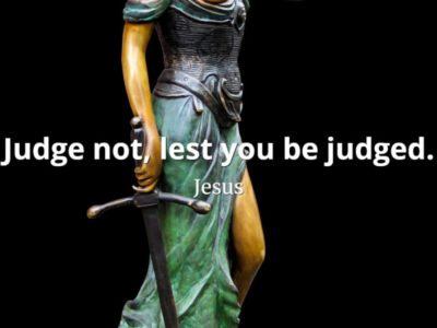Jesus quote Judge not, lest you be judged